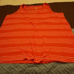 Old Navy tank top with red with stripes